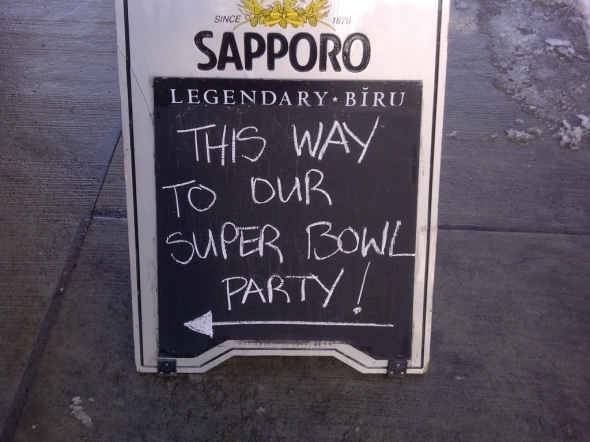 Super Bowl Party @TheCurzon